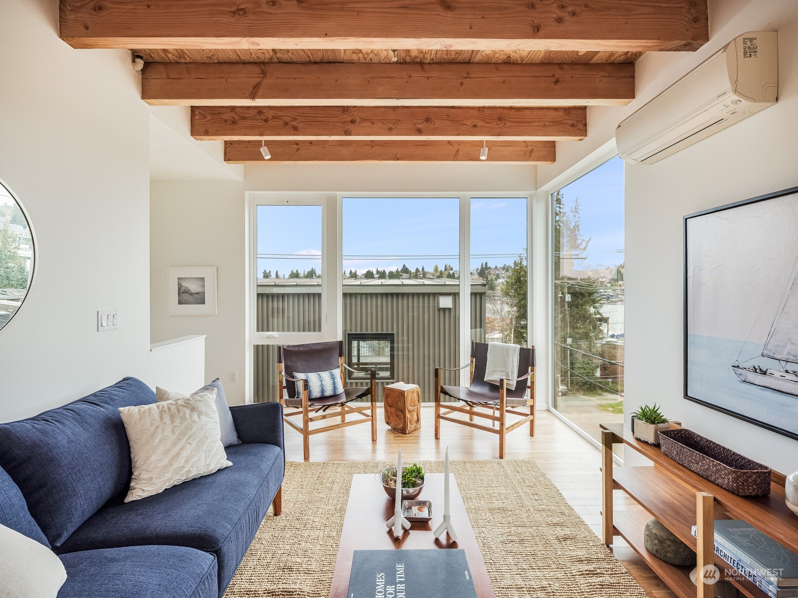 117 East Allison Street Seattle, WA 98102 - Photo 12 of 38 a living room with furniture and a large window