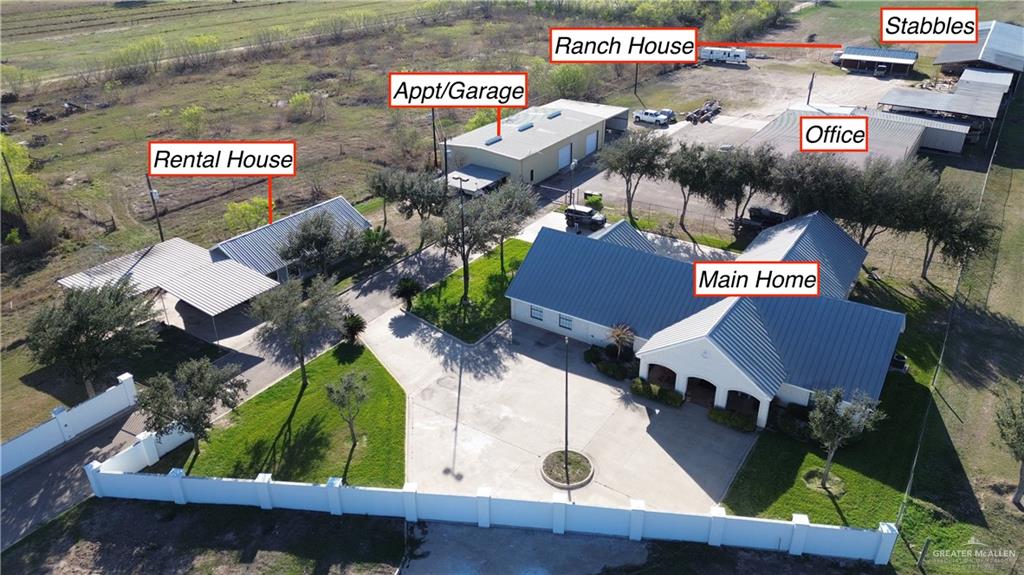 12431 Ware Road Edinburg, TX 78541 - Photo 2 of 37 an aerial view of an outdoor space