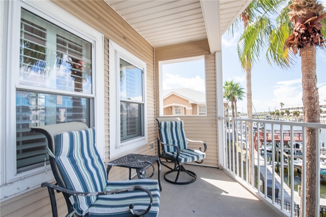 14427 Compass Street, Unit B12 Corpus Christi, TX 78418 - Photo 24 of 40 Nice covered patio on the corner allows for a nice