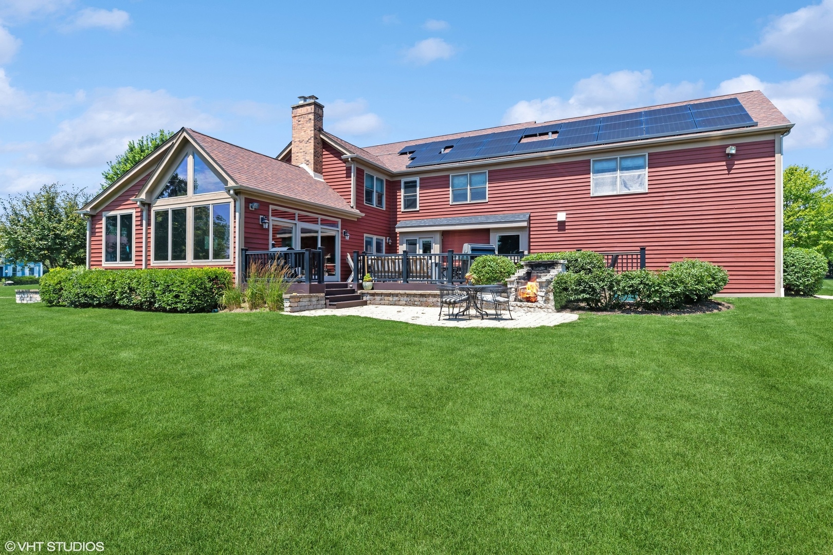 23905 West Bedlington Circle Deer Park, IL 60010 - Photo 20 of 23 a front view of a house with garden and yard
