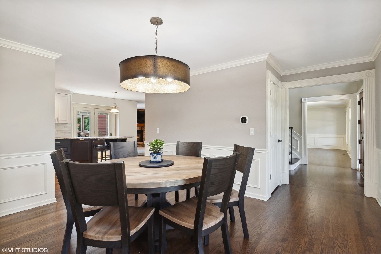 23905 West Bedlington Circle Deer Park, IL 60010 - Photo 8 of 23 a view of a dining room with furniture and wooden floor