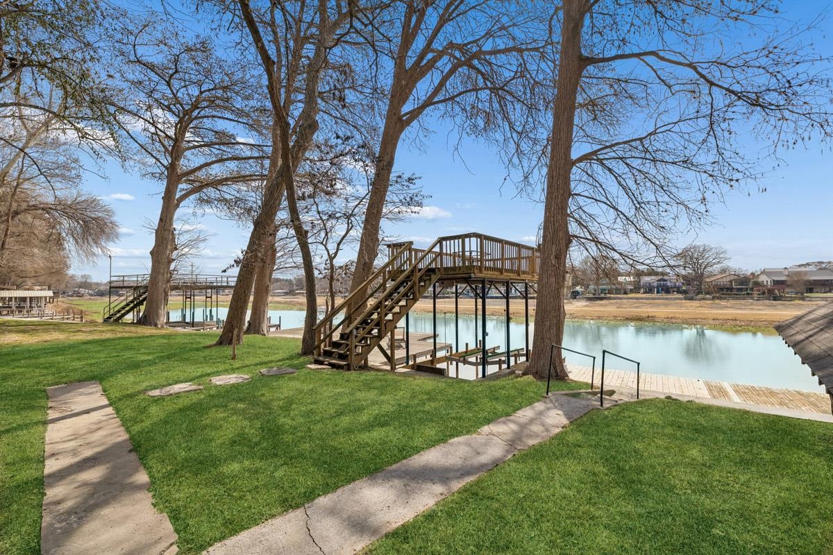 1307 Terminal Loop Road McQueeney, TX 78123 - Photo 14 of 23 a view of a park with large trees