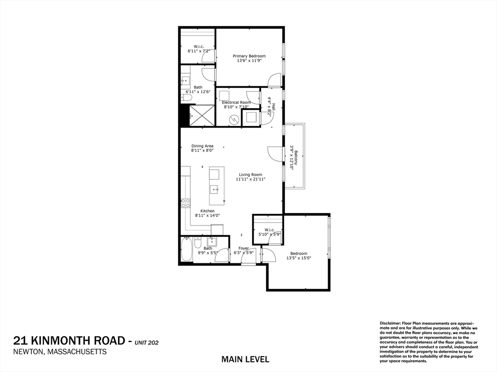 20 Kinmonth Road, Unit 202 Newton, MA 02468 - Photo 22 of 22