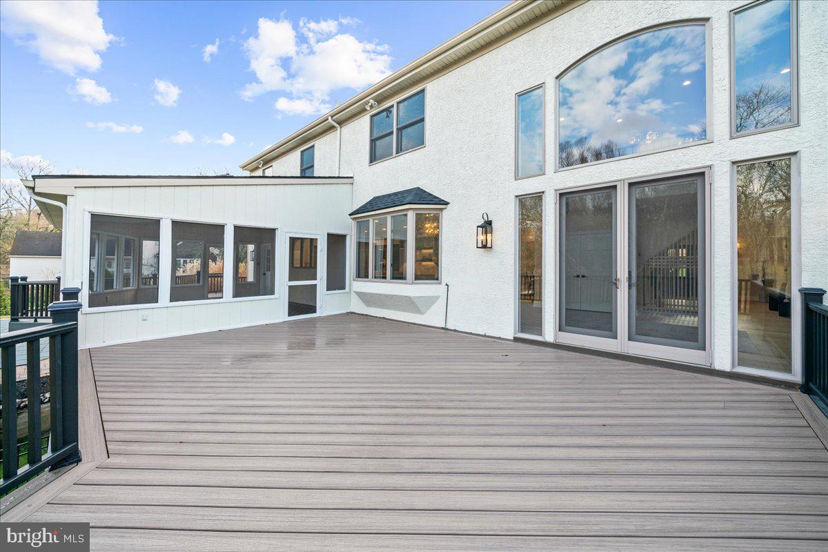 4205 Goshen Road Newtown Square, PA 19073 - Photo 23 of 104 French doors to a huge deck