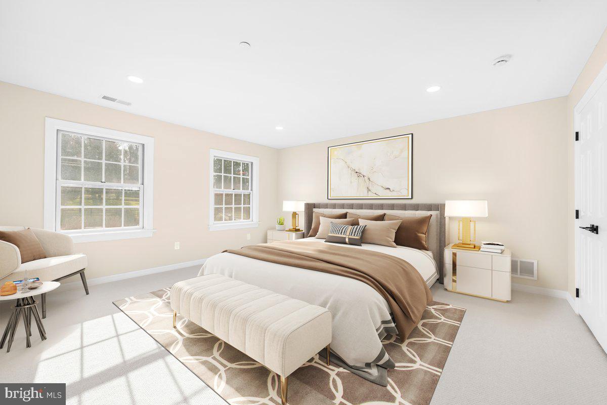 4205 Goshen Road Newtown Square, PA 19073 - Photo 70 of 104 a bedroom with a bed and glass window