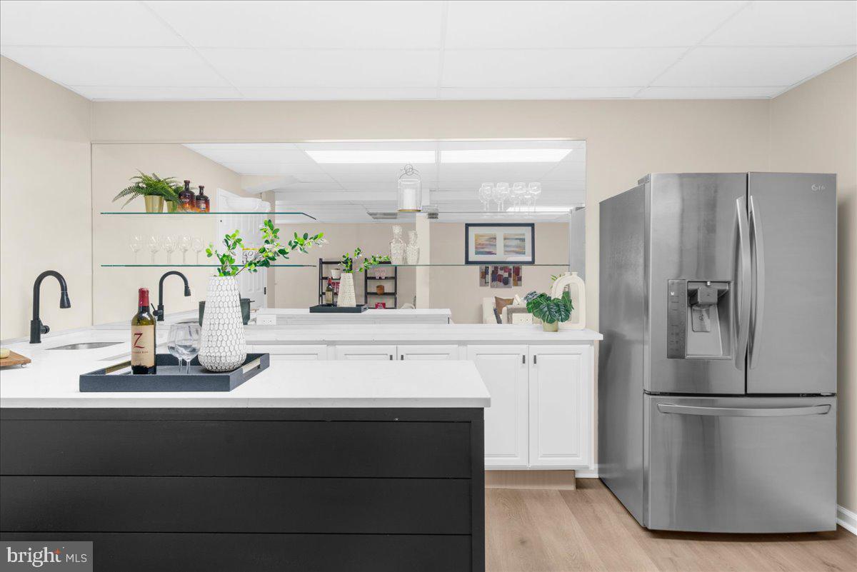 4205 Goshen Road Newtown Square, PA 19073 - Photo 84 of 104 a kitchen with a refrigerator and countertop