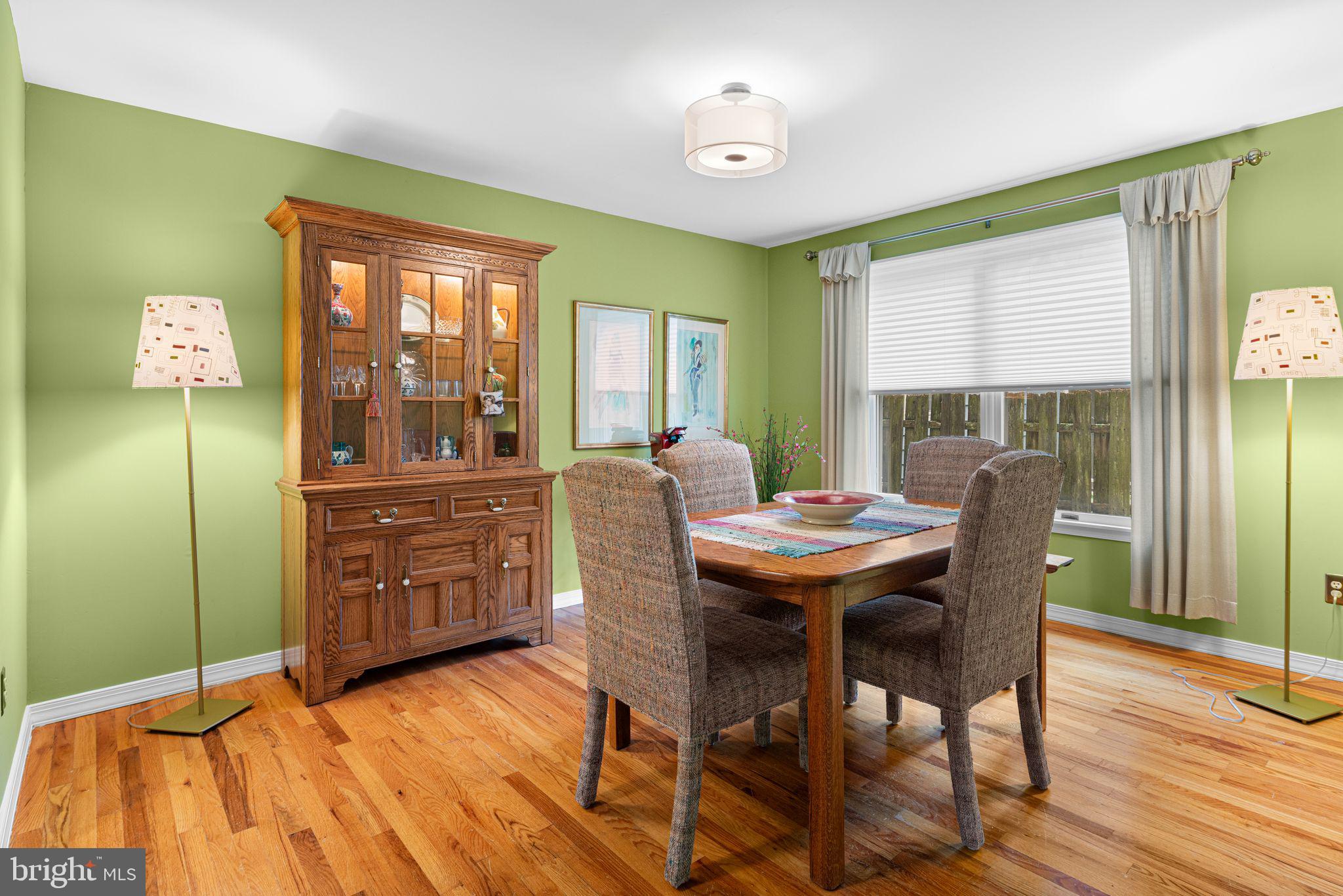 333 South Atlantic Avenue Haddonfield, NJ 08033 - Photo 5 of 19 a view of a dining room with furniture window and wooden floor