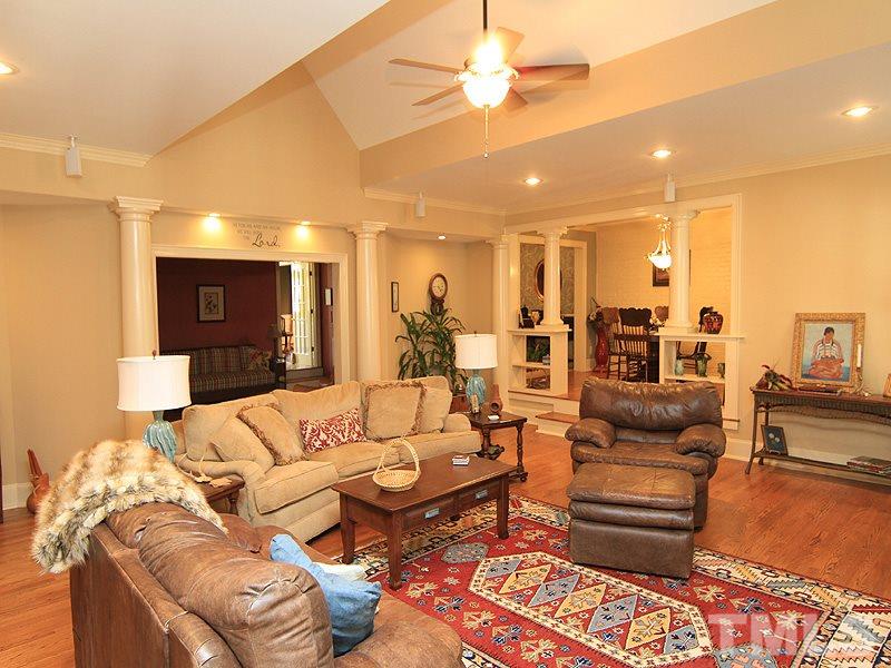 2204 Customs House Court Raleigh, NC 27615 - Photo 15 of 25 Another view of this room...opens to original family room and to breakfast room. Back door leads to beautifully landscaped yard.