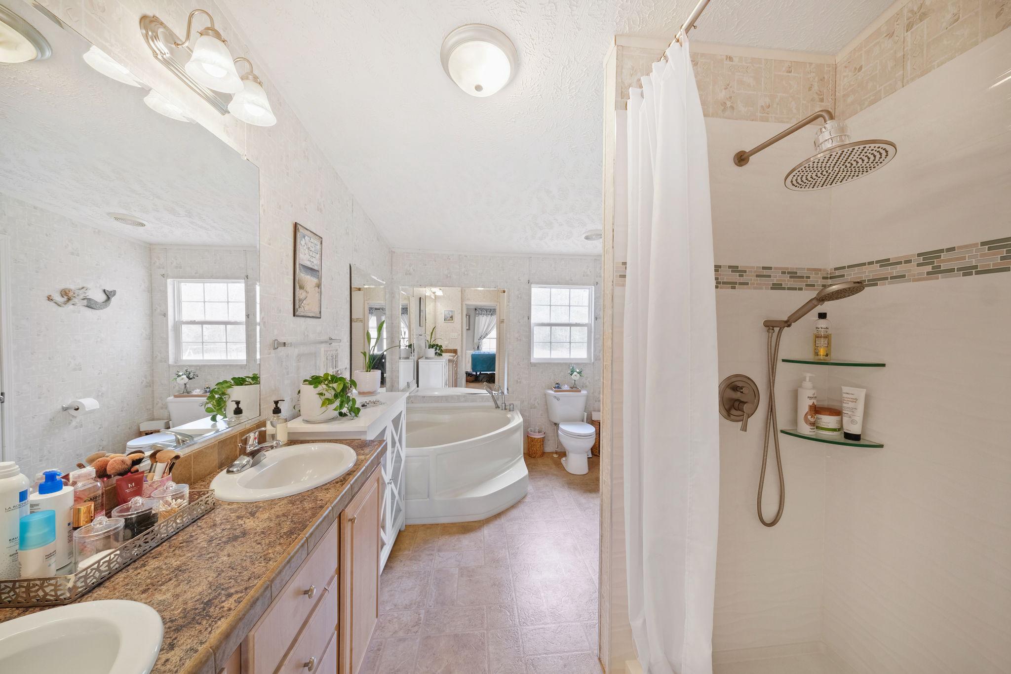 986 Lewis Level Road Tappahannock, VA 22560 - Photo 18 of 24 Bright and airy bathroom retreat.