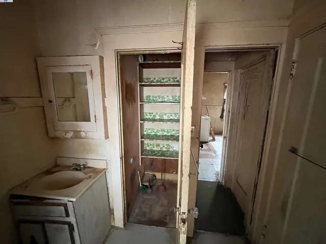 a view of a bathroom