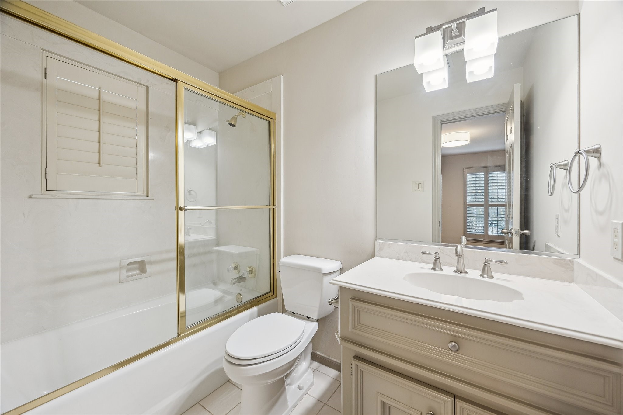 5 Lochtyne Circle Houston, TX 77024 - Photo 36 of 43 a bathroom with a sink toilet and shower