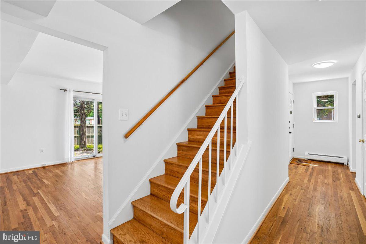 12801 Epping Terrace Silver Spring, MD 20906 - Photo 9 of 34 Stairs Between Main & Upper Levels