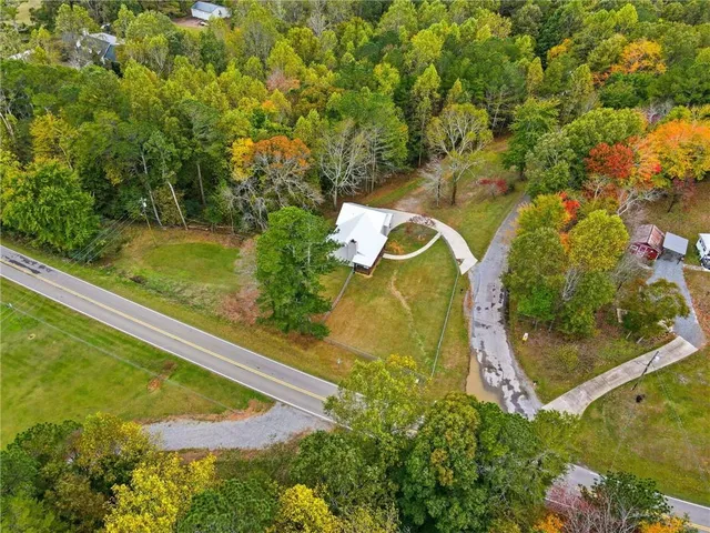 a view of swimming pool from a balcony