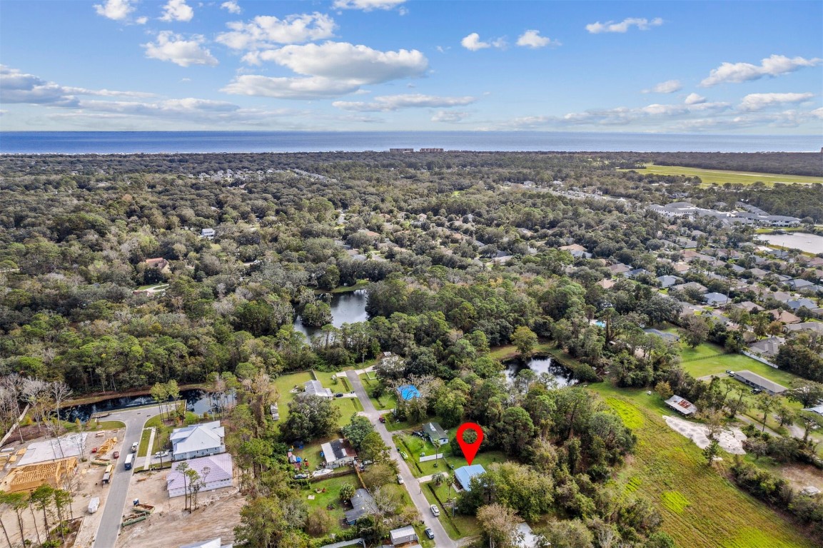 528 Sunset Road Fernandina Beach, FL 32034 - Photo 13 of 19 Looking SE from above the home.