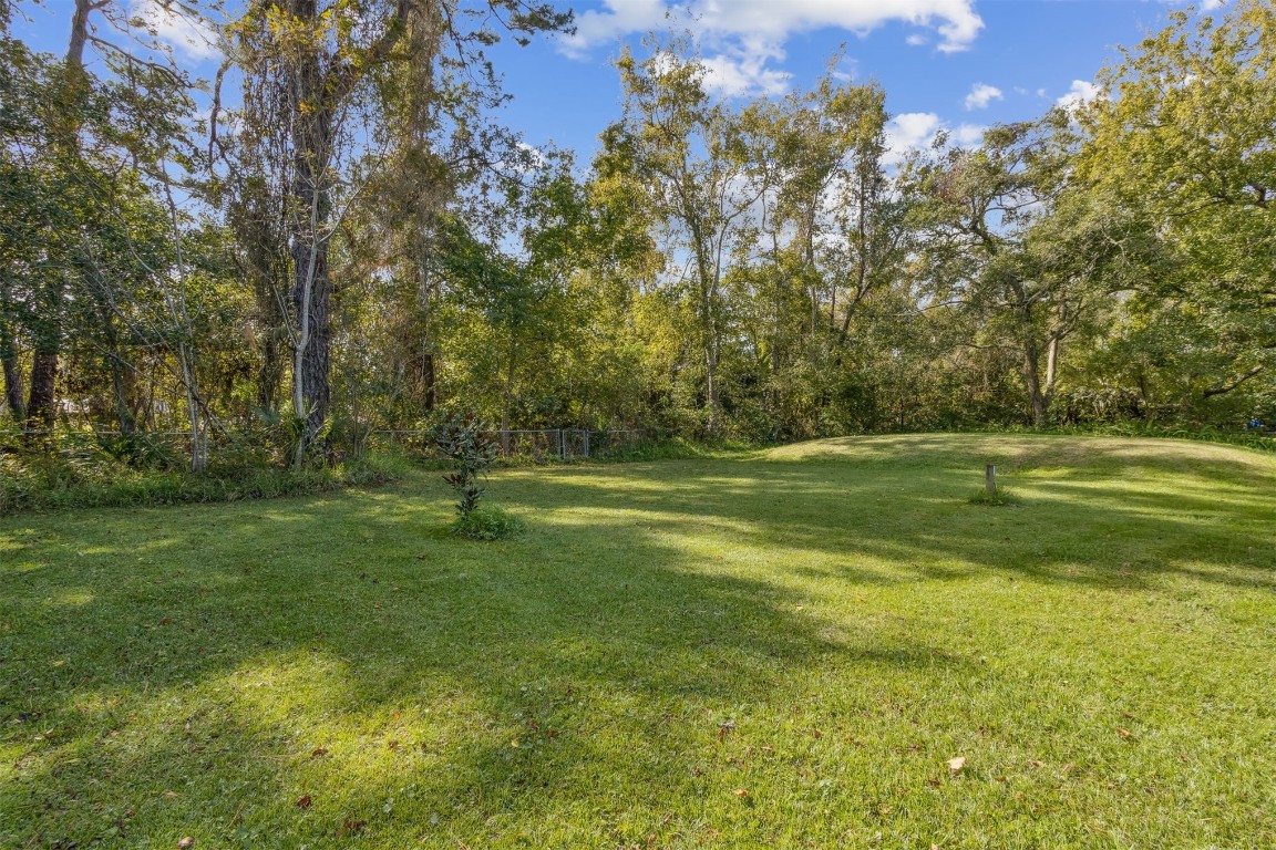 528 Sunset Road Fernandina Beach, FL 32034 - Photo 3 of 19 Fully fenced quiet and peaceful back yard.