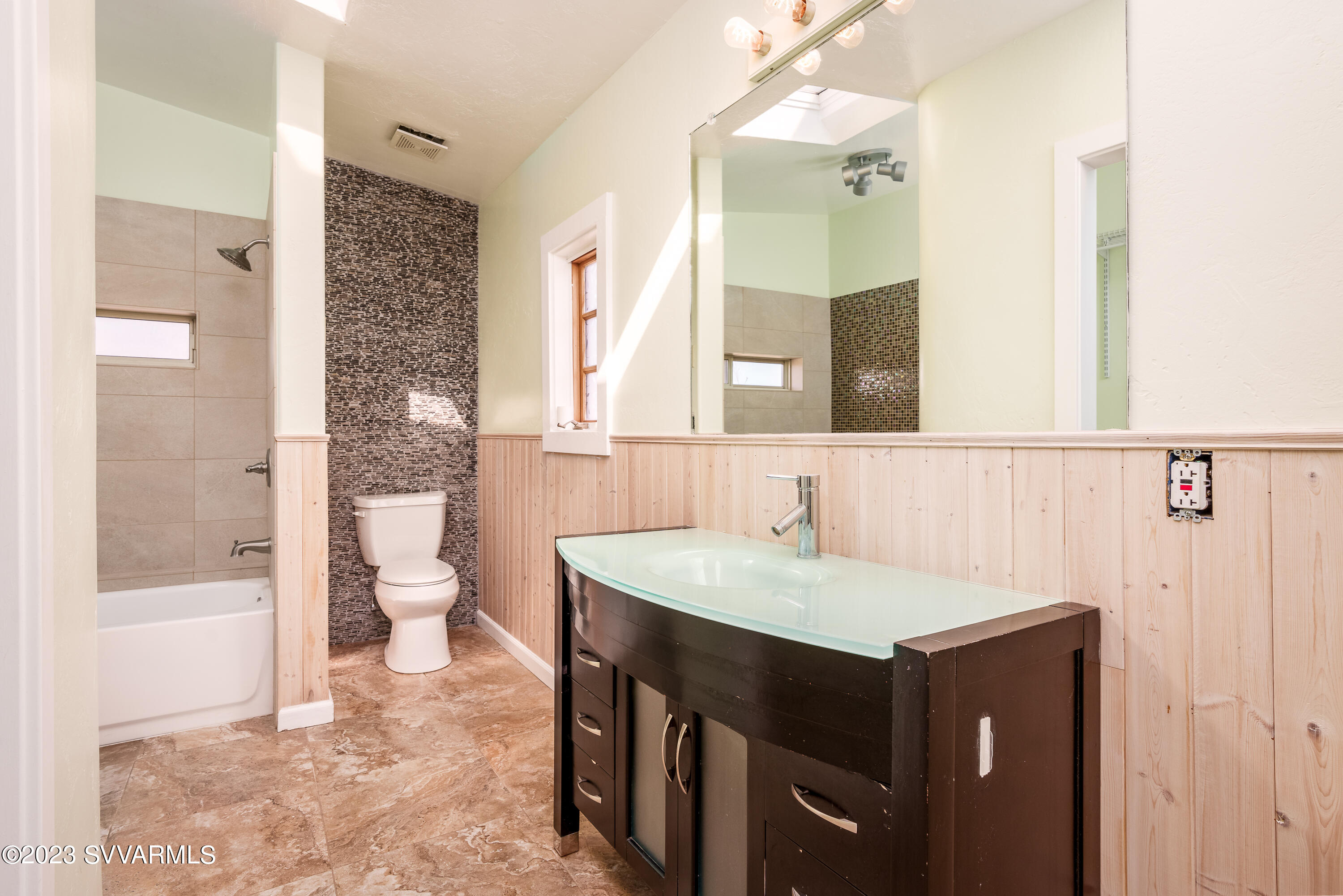 6034 Bice Road Rimrock, AZ 86335 - Photo 30 of 47 a bathroom with a sink and a mirror