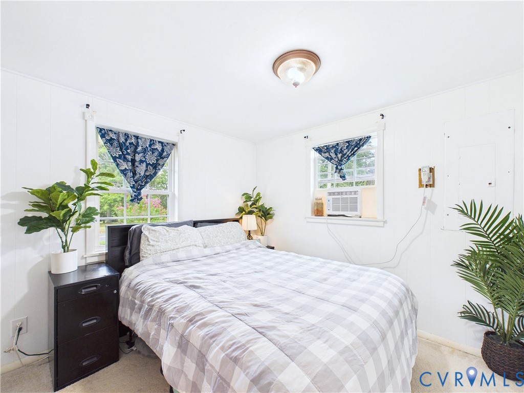 4868 Promise Land Road Appomattox, VA 24522 - Photo 21 of 43 White paneled walls and light-toned carpet floorin