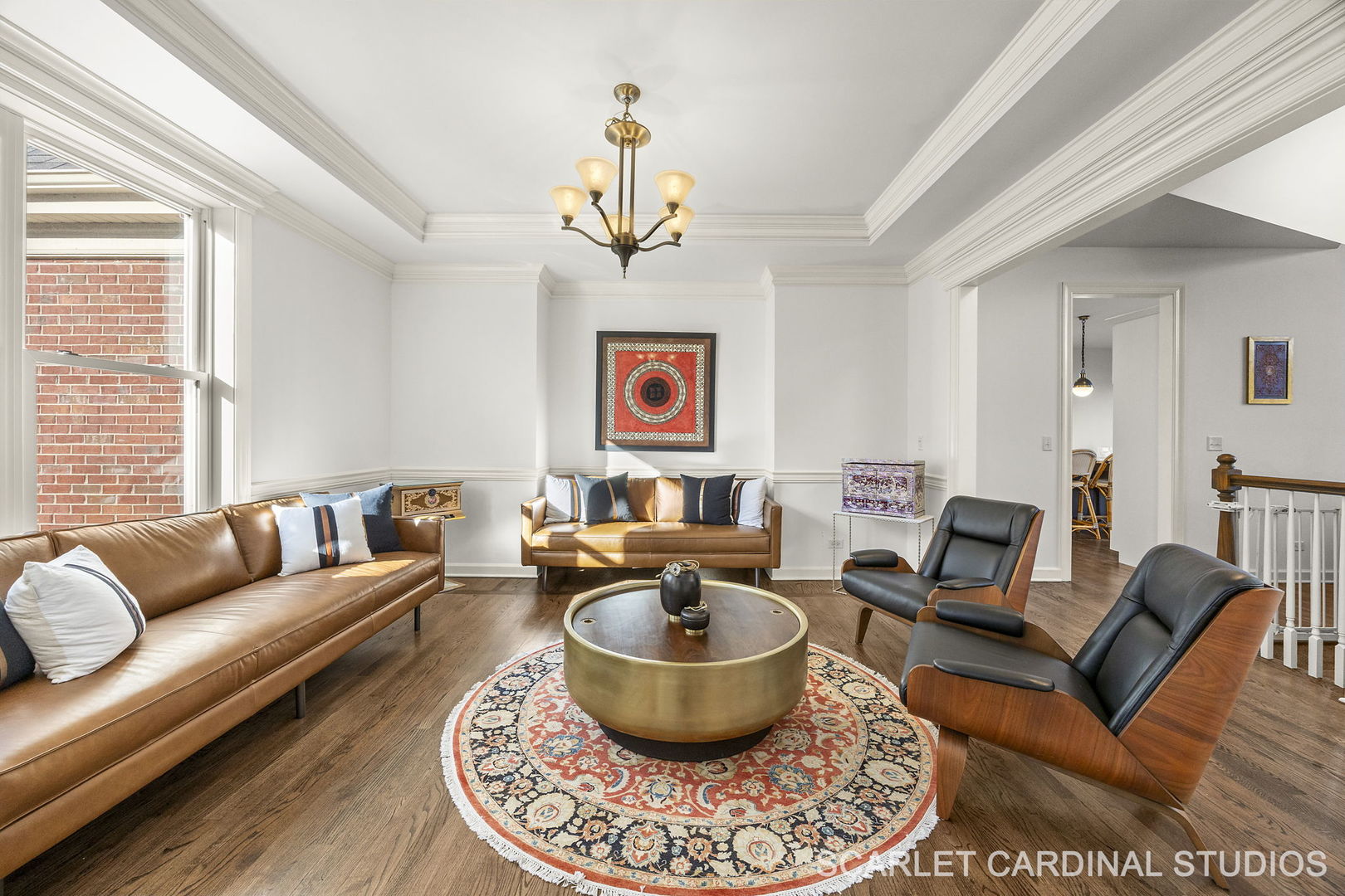 5125 Radcliff Road Lisle, IL 60532 - Photo 5 of 37 a living room with furniture a rug and a window