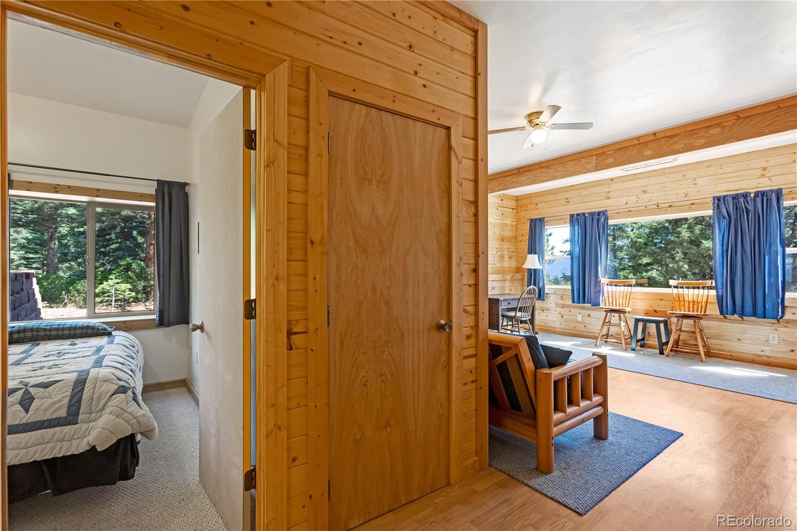83 Forest Lane Howard, CO 81233 - Photo 23 of 43 a outdoor space with patio the couches and a dining table with garden view