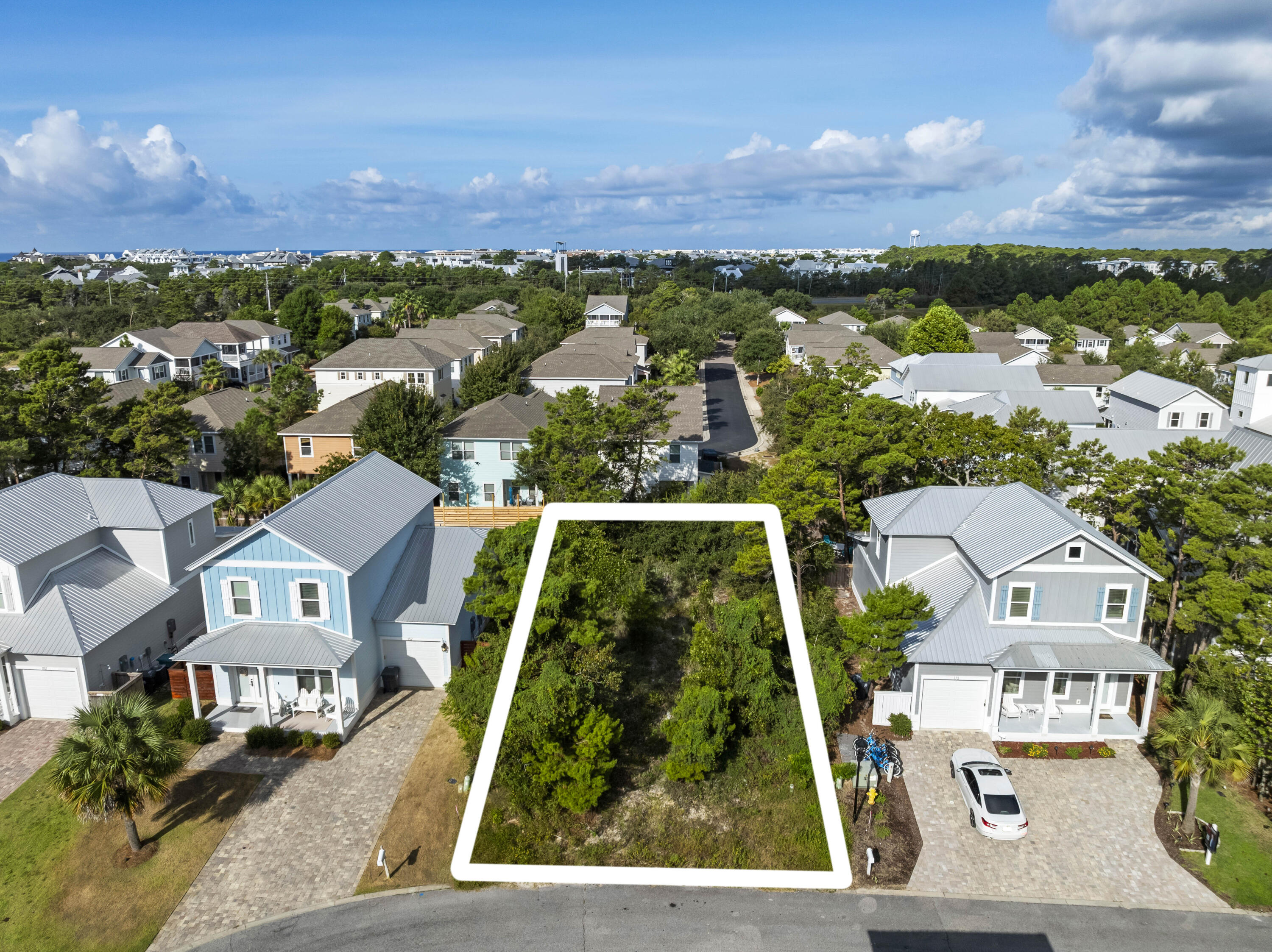 Lot 42 West Willow Mist Rd Inlet Beach Inlet Beach, FL 32461 - Photo 2 of 37 an aerial view of multiple houses
