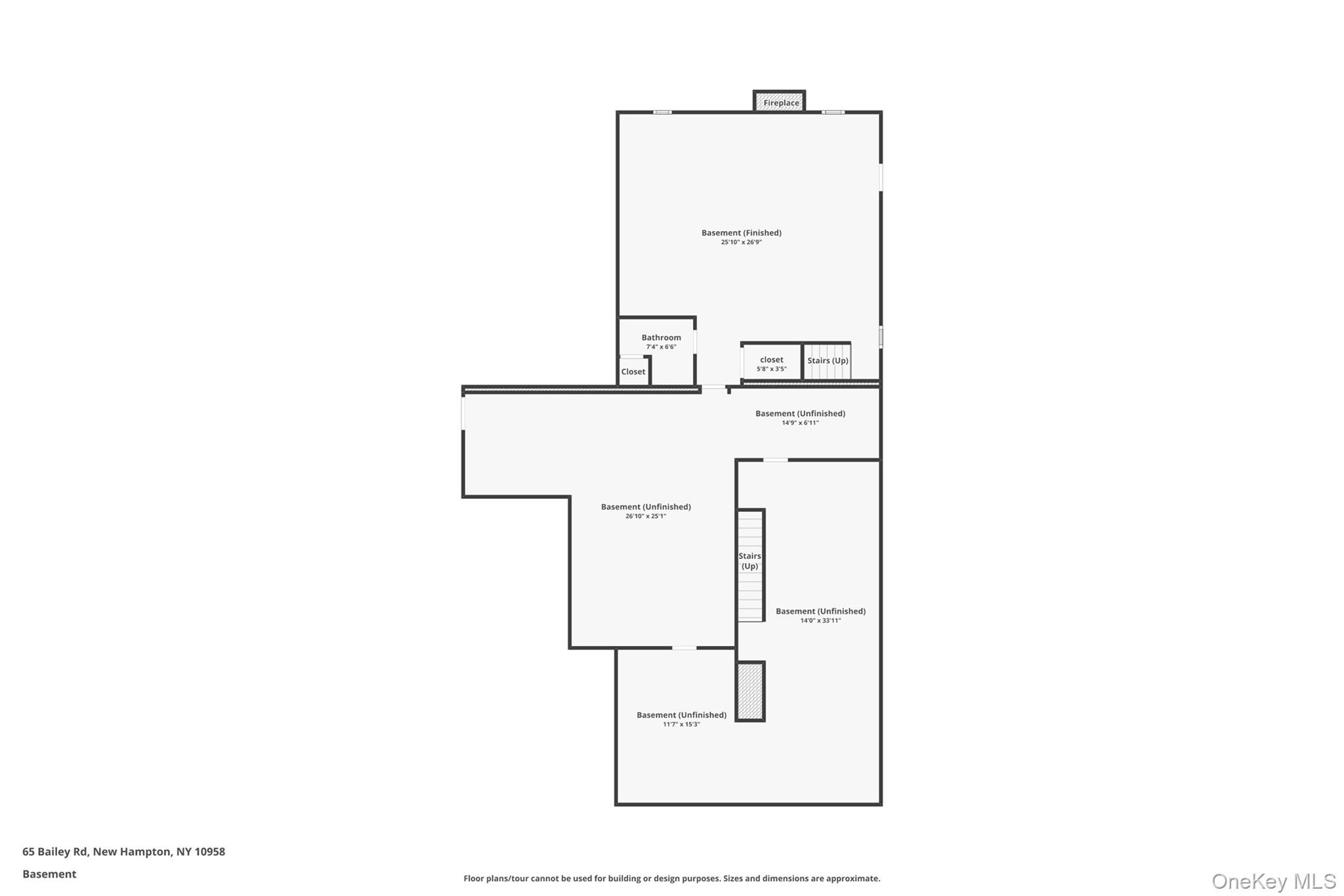 65 Bailey Road New Hampton, NY 10958 - Photo 48 of 50 View of home floor plan