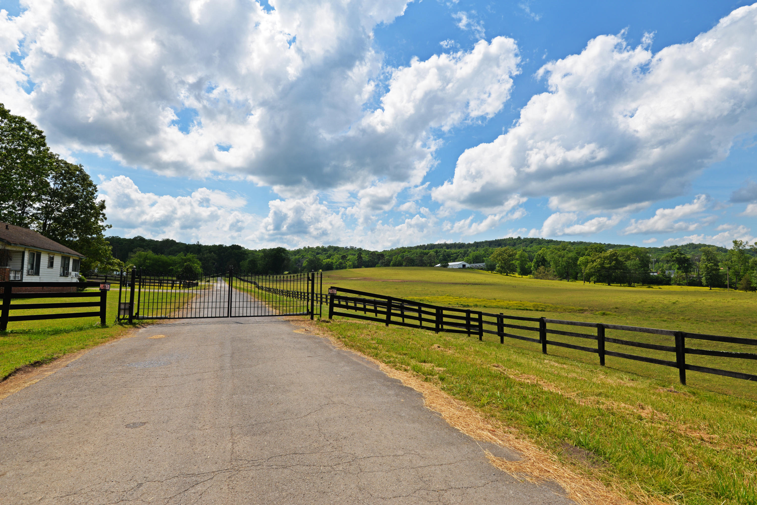 490 Hutcheson Road, Unit TRACT A Flintstone, GA 30725 - Photo 2 of 35 Gate and pasture