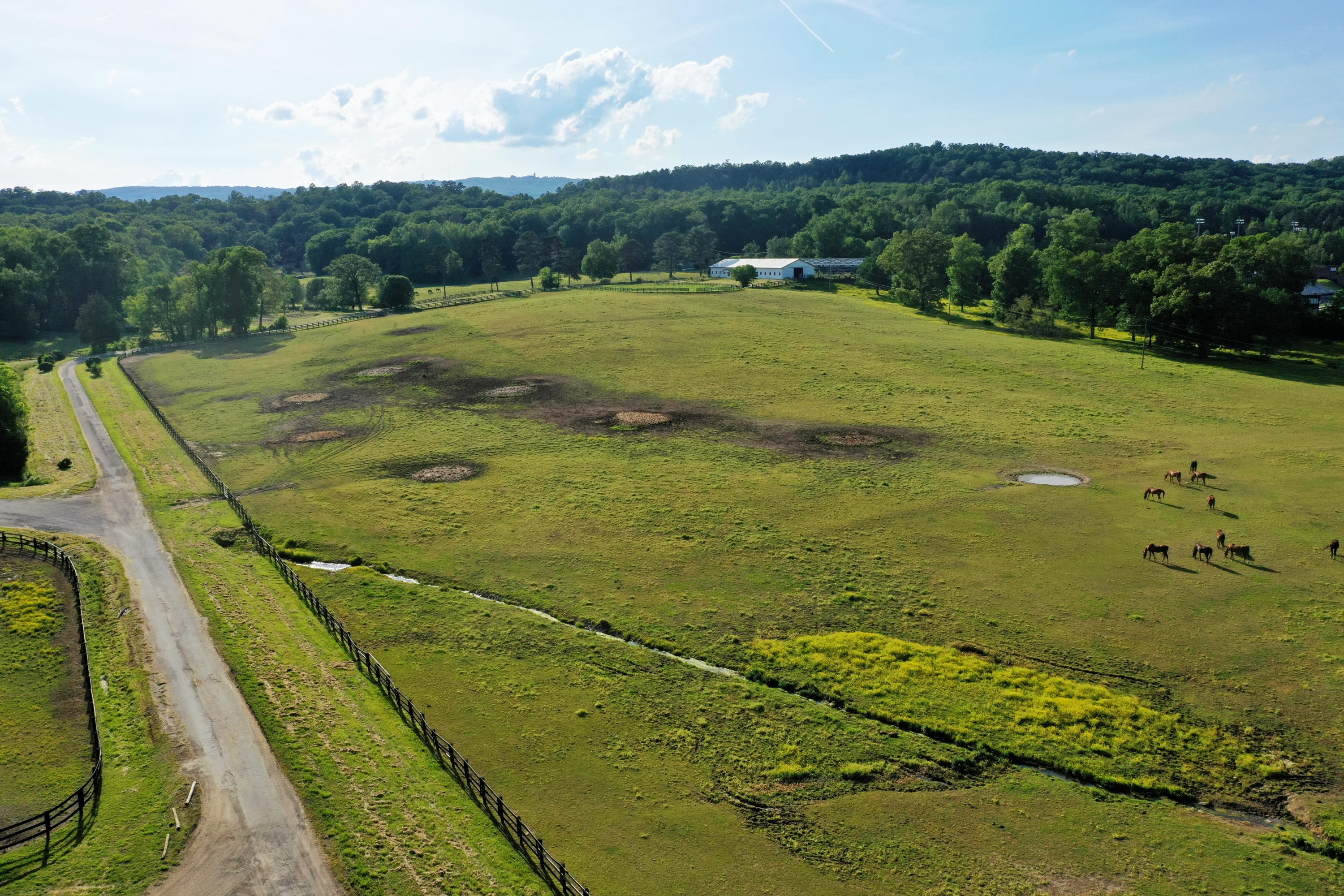 490 Hutcheson Road, Unit TRACT A Flintstone, GA 30725 - Photo 3 of 35 Front pasture and barn