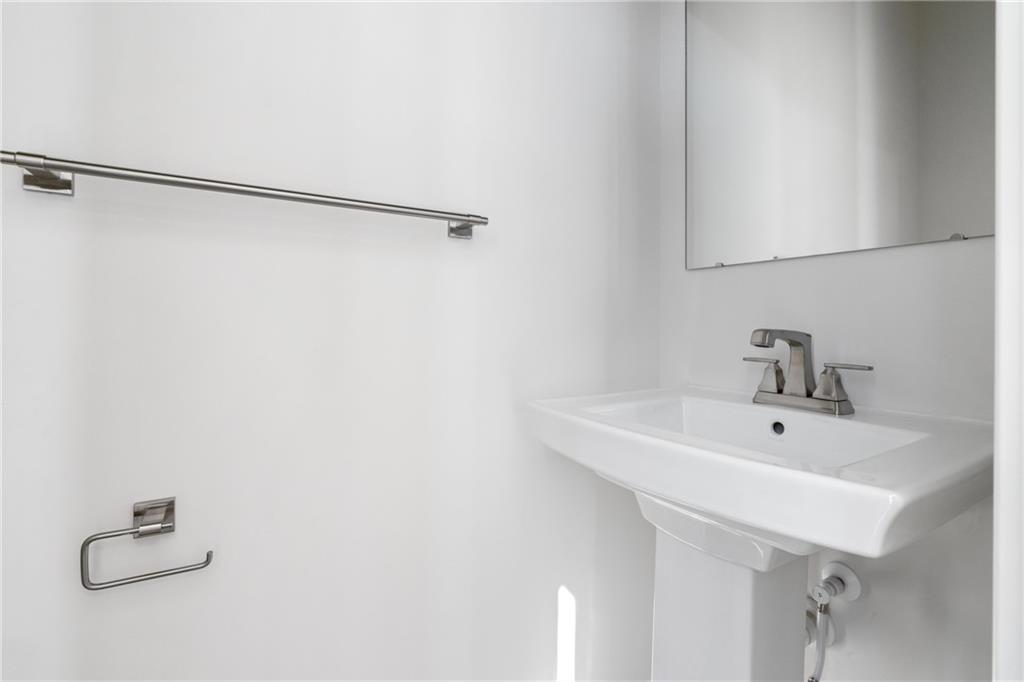 4906 Spruce Road Gibsonia, PA 15044 - Photo 13 of 27 a bathroom with a sink and mirror