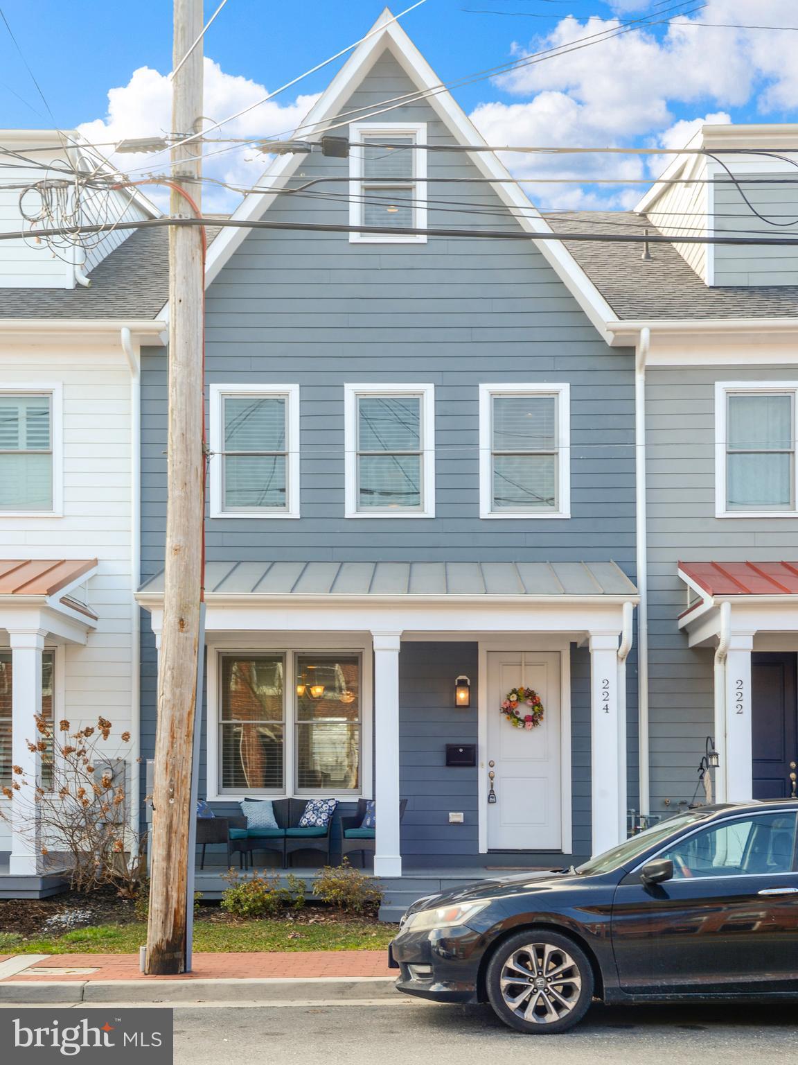 224 East 6th Street Frederick, MD 21701 - Photo 2 of 55 a front view of a house with parking space