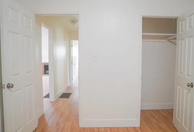 wooden floor in an empty room