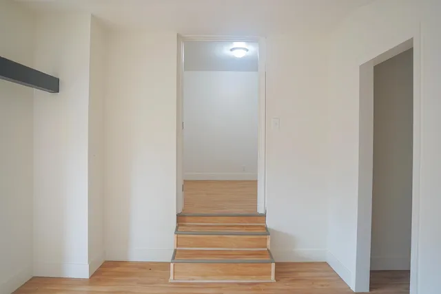 a view of a small space