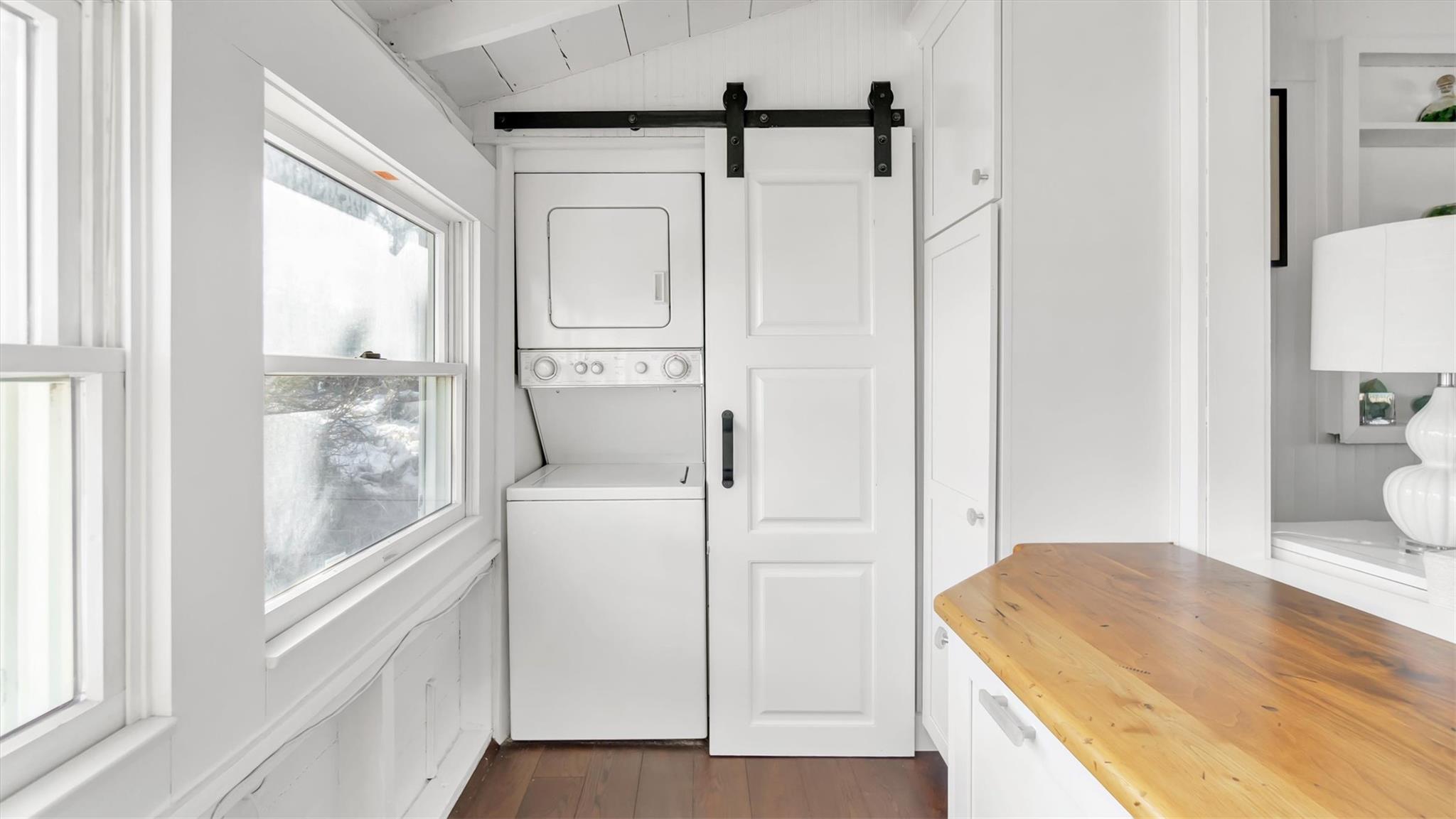 234 Dune Road Quogue, NY 11959 - Photo 17 of 34 a bathroom with a granite countertop sink and a mirror