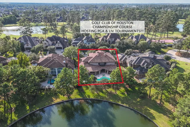 a view of swimming pool and lake view