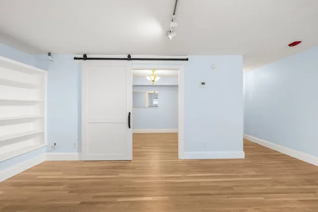 wooden floor in an empty room