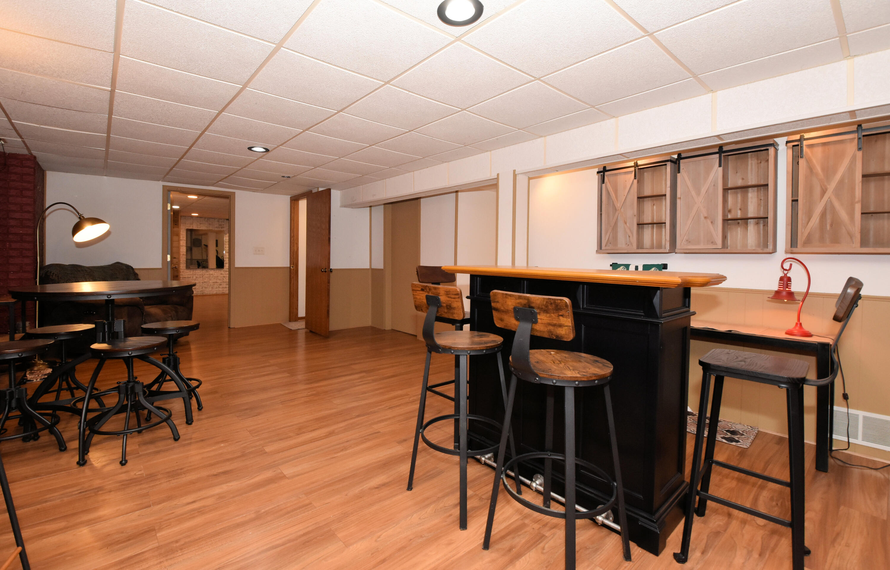 102 Mill Avenue Union Grove, WI 53182 - Photo 24 of 35 lower level entertainment area