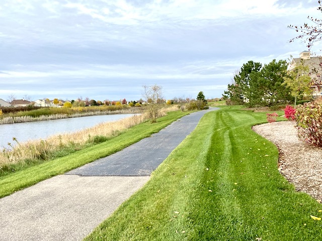 1908 Southern Circle, Unit 1908 Pingree Grove, IL 60140 - Photo 29 of 30 a view of a lake with a city view