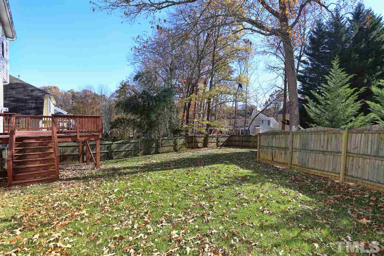 7917 Verona Place Raleigh, NC 27613 - Photo 23 of 24 Flat Back Yard Fenced