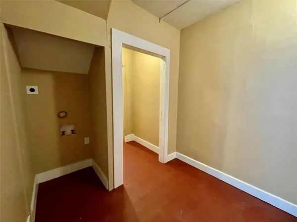 a view of an front door