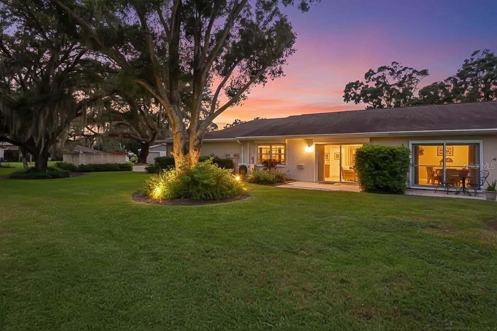 1012 Dunrobin Drive, Unit D Palm Harbor, FL 34684 - Photo 2 of 61 a view of a house with a back yard