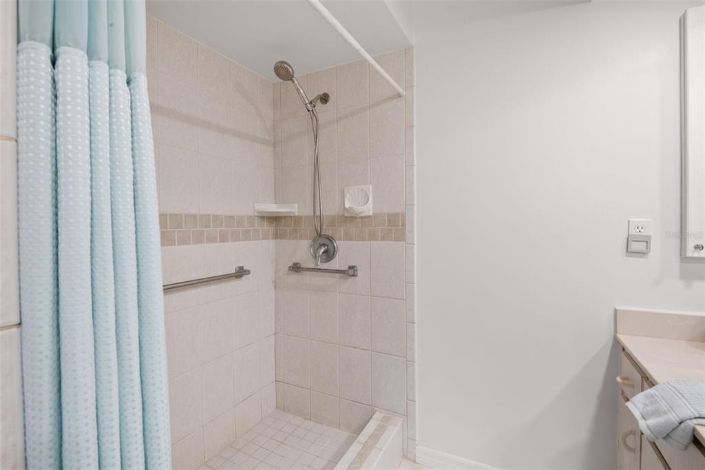 1012 Dunrobin Drive, Unit D Palm Harbor, FL 34684 - Photo 33 of 61 a bathroom with a shower