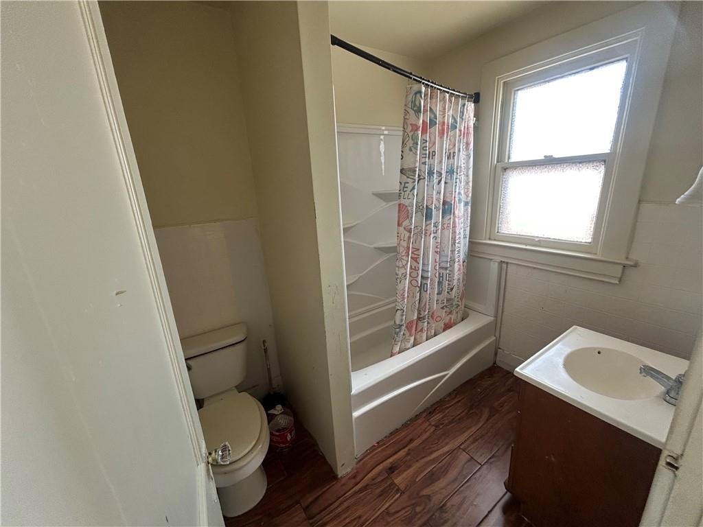 727 South 14th Street Monessen, PA 15062 - Photo 12 of 13 a bathroom with a toilet and a shower