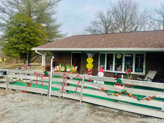 a view of an outdoor sitting space