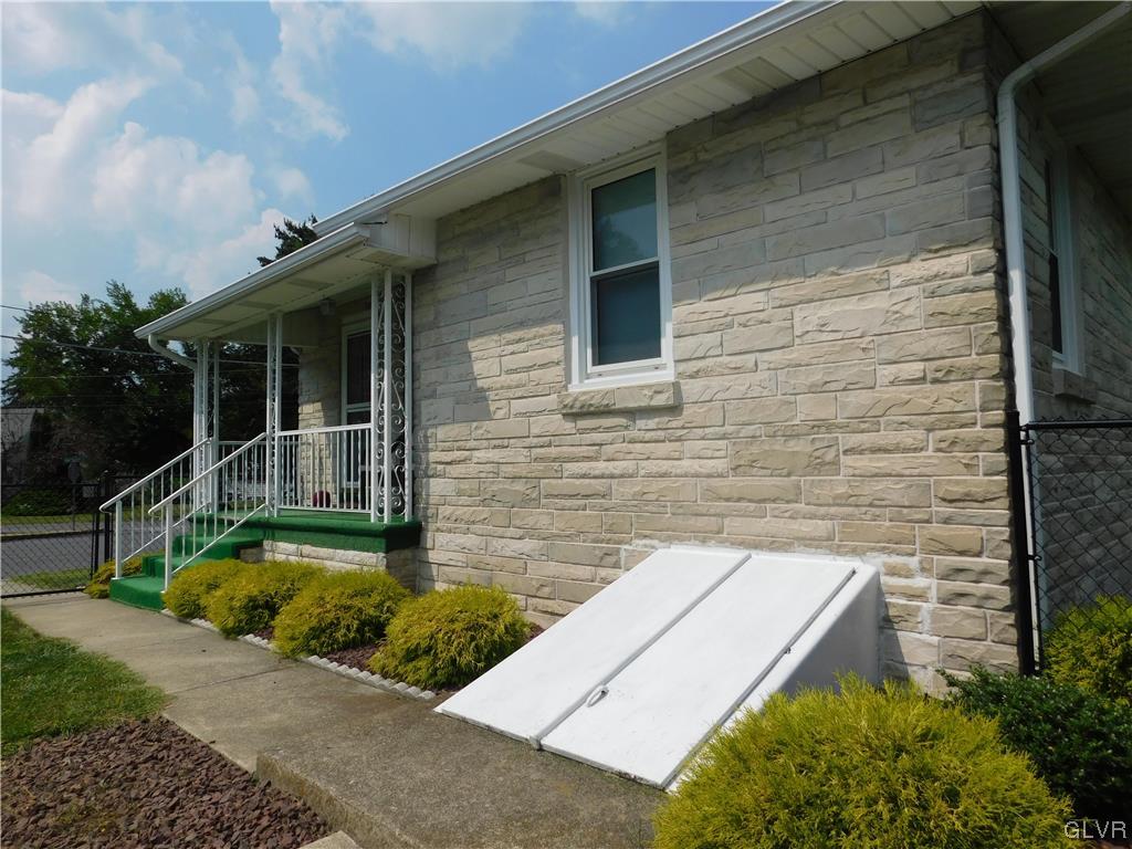 103 Fairview Avenue Wind Gap, PA 18091 - Photo 17 of 22 a view of a backyard with plants
