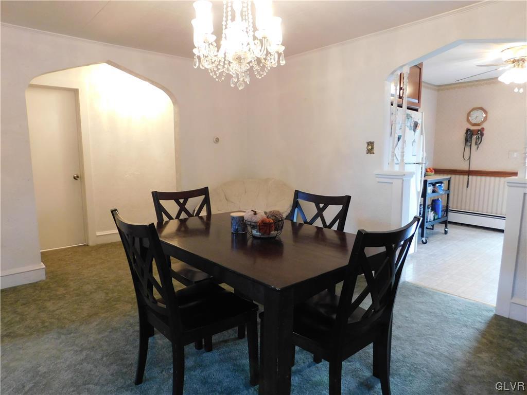 103 Fairview Avenue Wind Gap, PA 18091 - Photo 4 of 22 a view of a dining room with furniture and chandelier