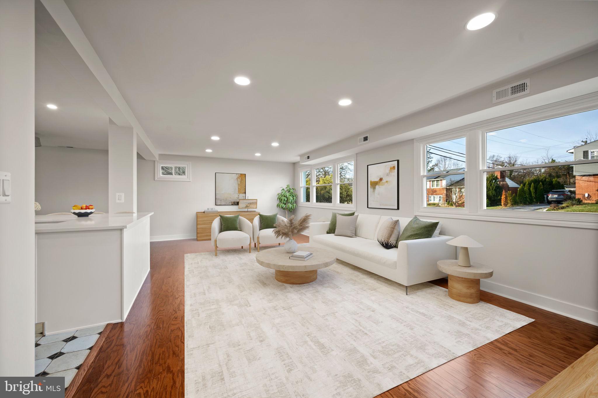 2111 Eastridge Road Lutherville-Timonium, MD 21093 - Photo 11 of 45 a living room with furniture and wooden floor