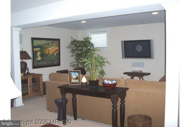 4416 Ridge Street Chevy Chase, MD 20815 - Photo 19 of 20 a view of a livingroom with furniture and a potted plant