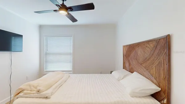 a view of a dining room with furniture and window