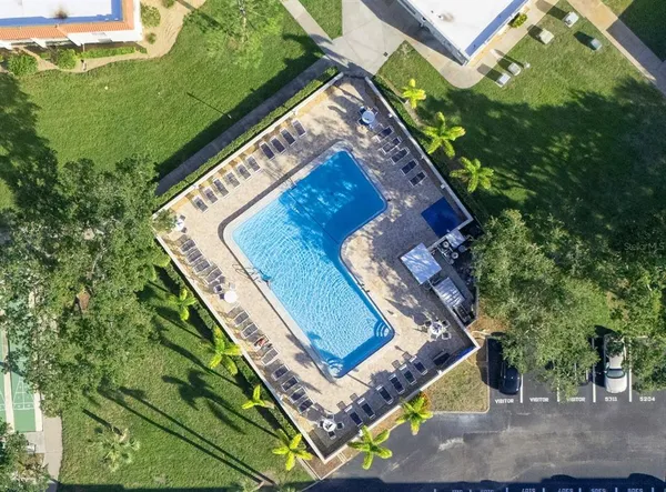 an outdoor view of the house