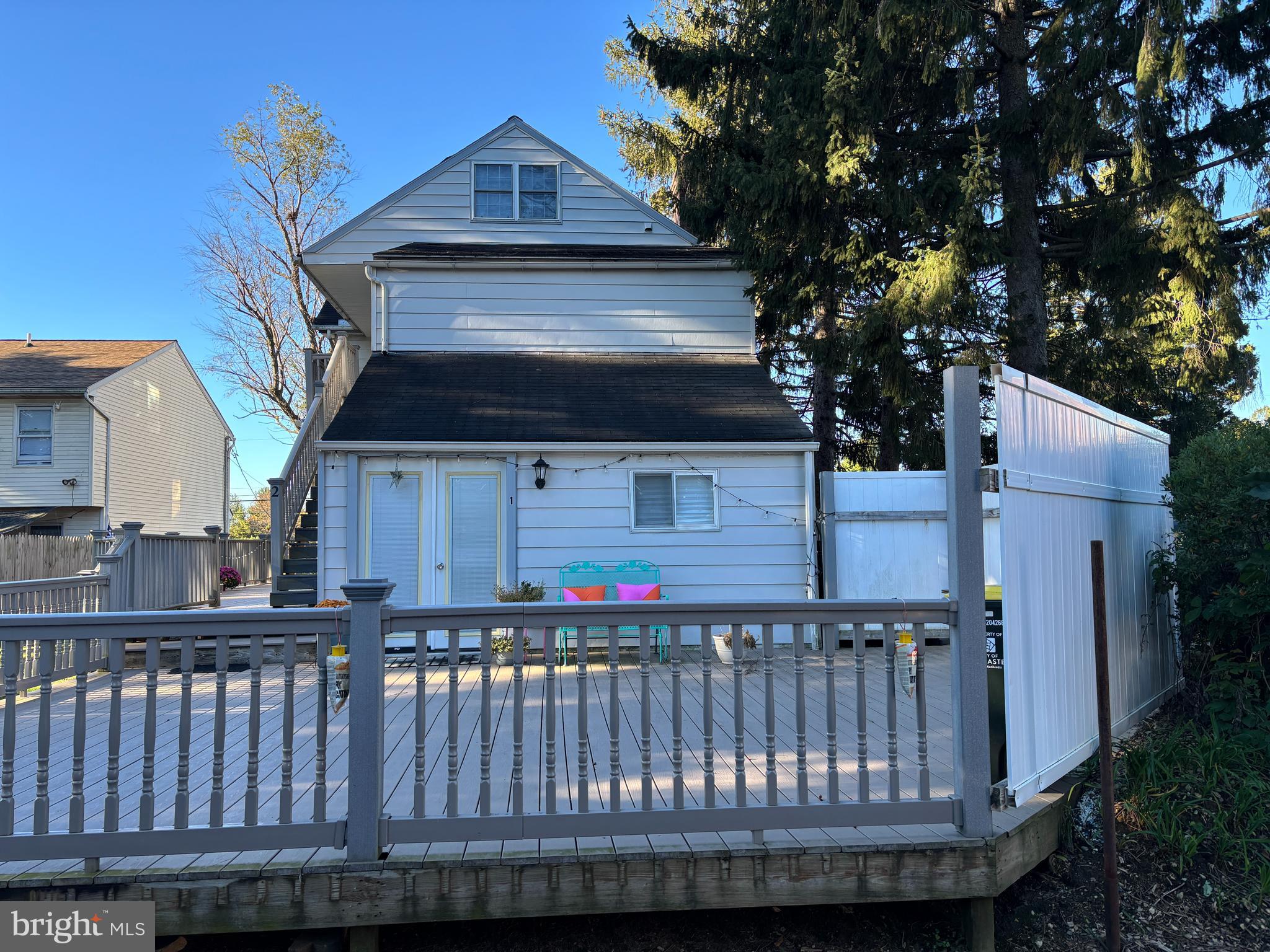179 Charles Road Lancaster, PA 17603 - Photo 6 of 29 a view of a small yard with wooden fence