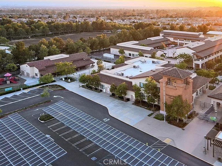 65 Rockinghorse Irvine, CA 92602 - Photo 41 of 45 an aerial view of a city with lots of residential buildings